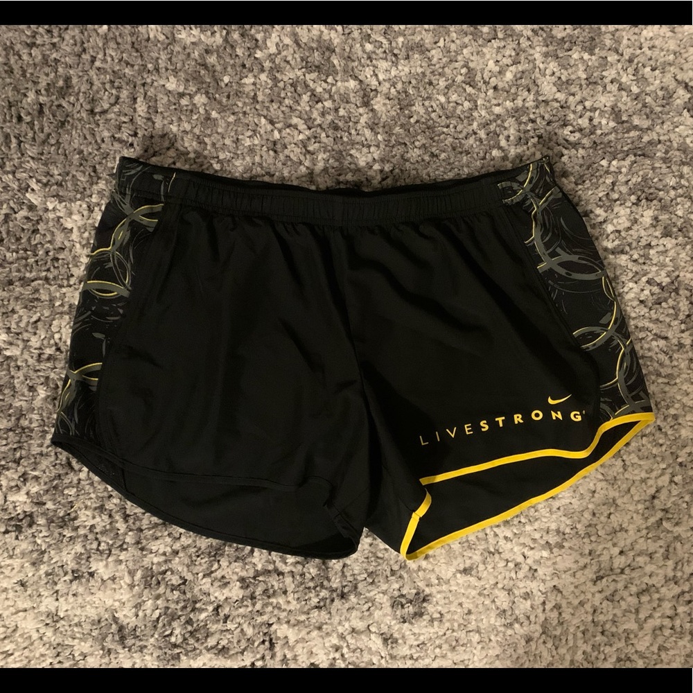 Nike Livestrong workout shorts